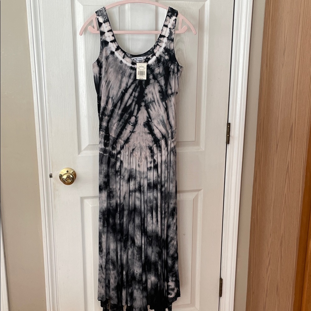 NWT American Southside boho chic Tie-Dye Maxi Dress unique& absolutely gorgeous!